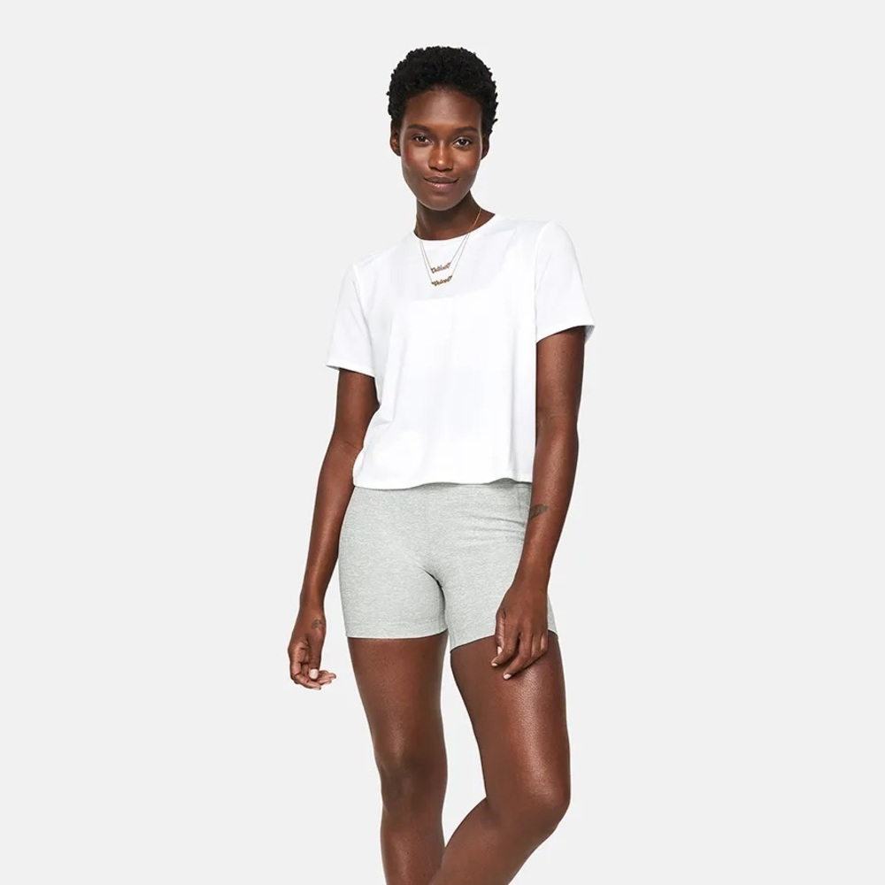 Outdoor Voices Ready Set Tee in white